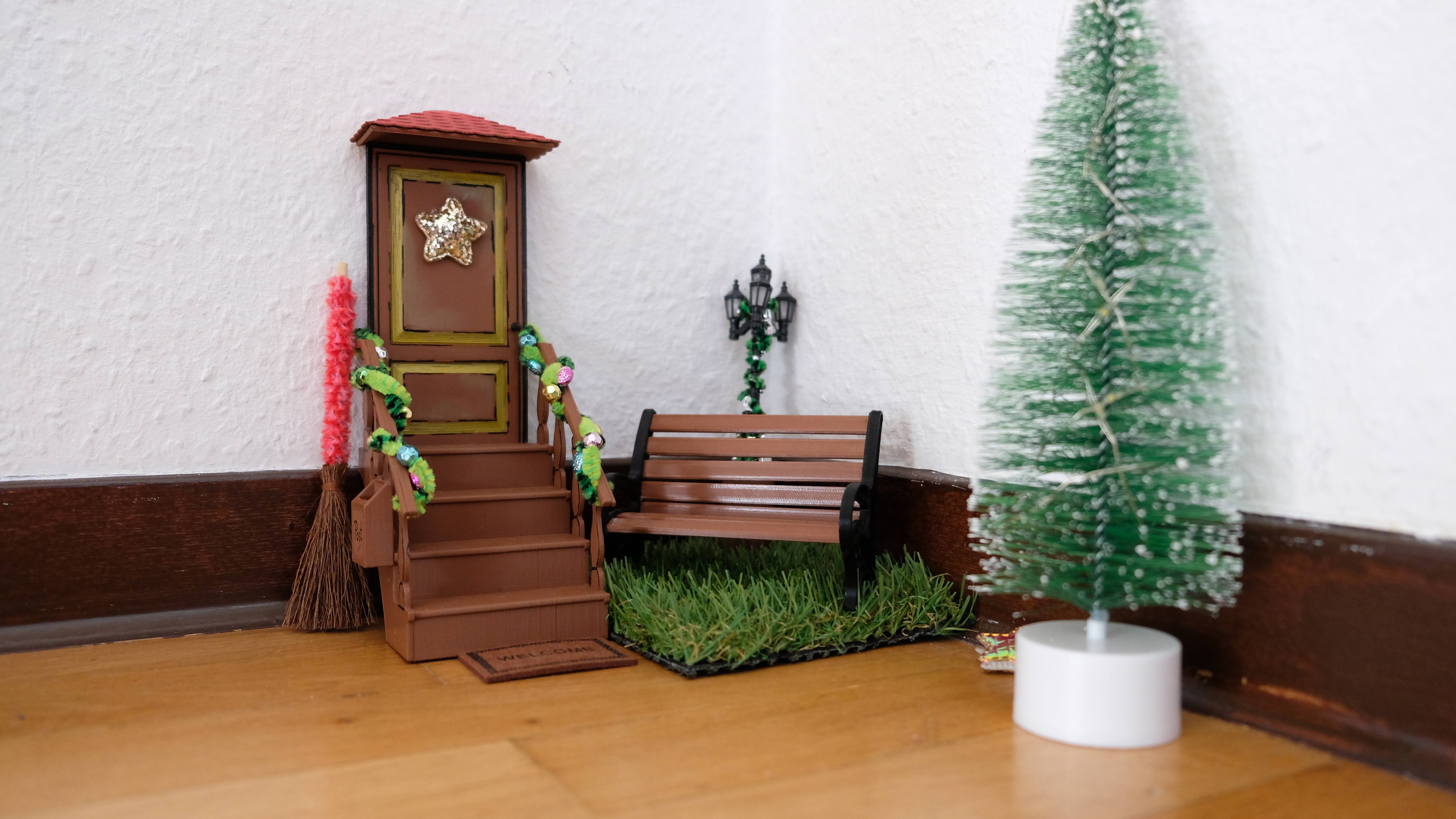 Christmas Gnome Door by amprint | Download free STL model | Printables.com