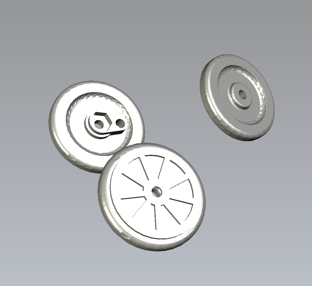 Brio compatible - Wheel Collection - Holzeisenbahn Räder Kollektion