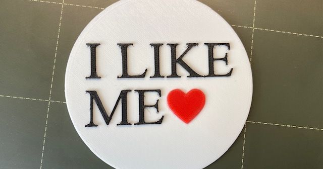 Deadpool I LIKE ME Coaster by nerdyviews | Download free STL model ...