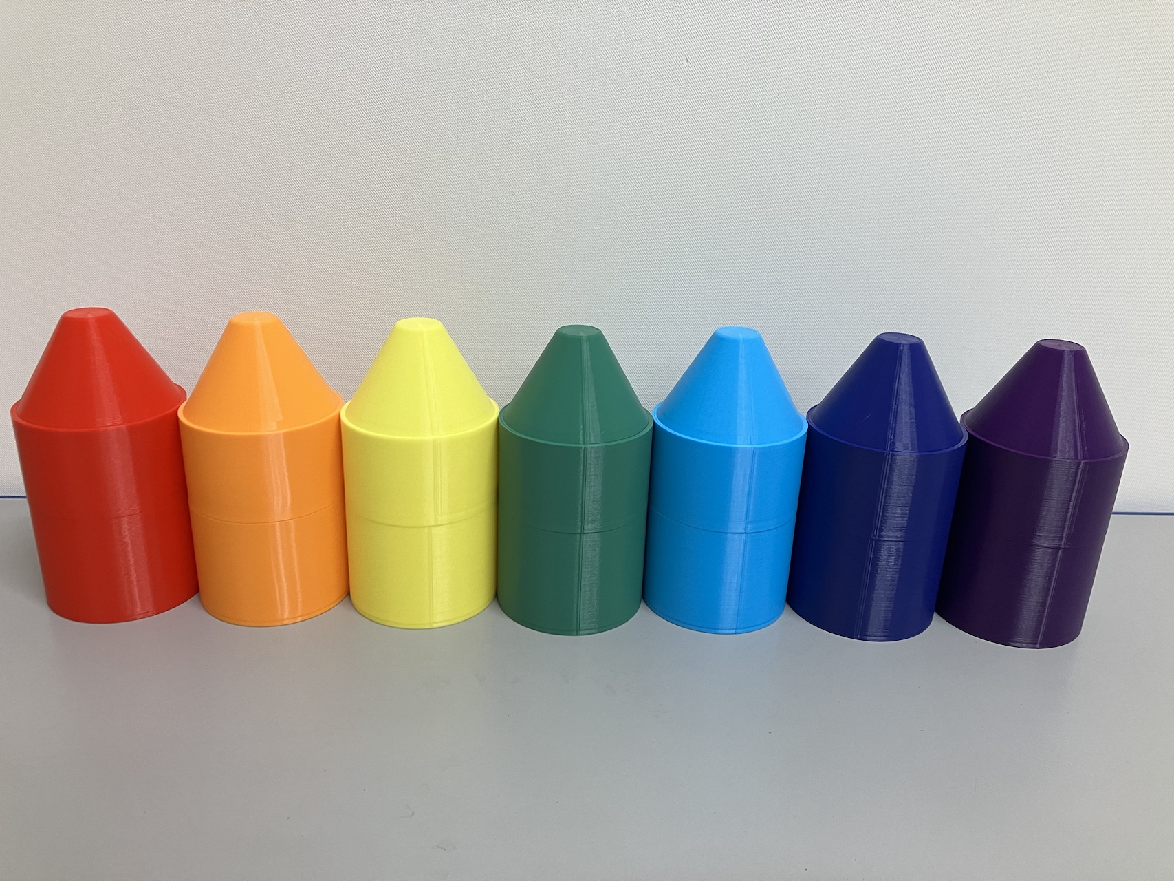 Crayon-shaped Crayon Container