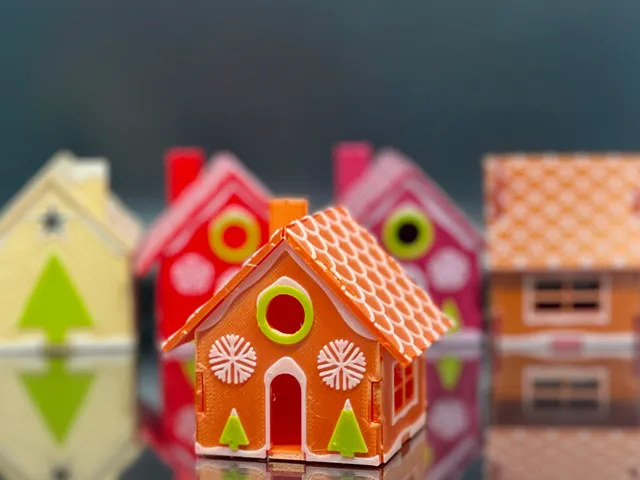 Gingerbread House Holiday Card