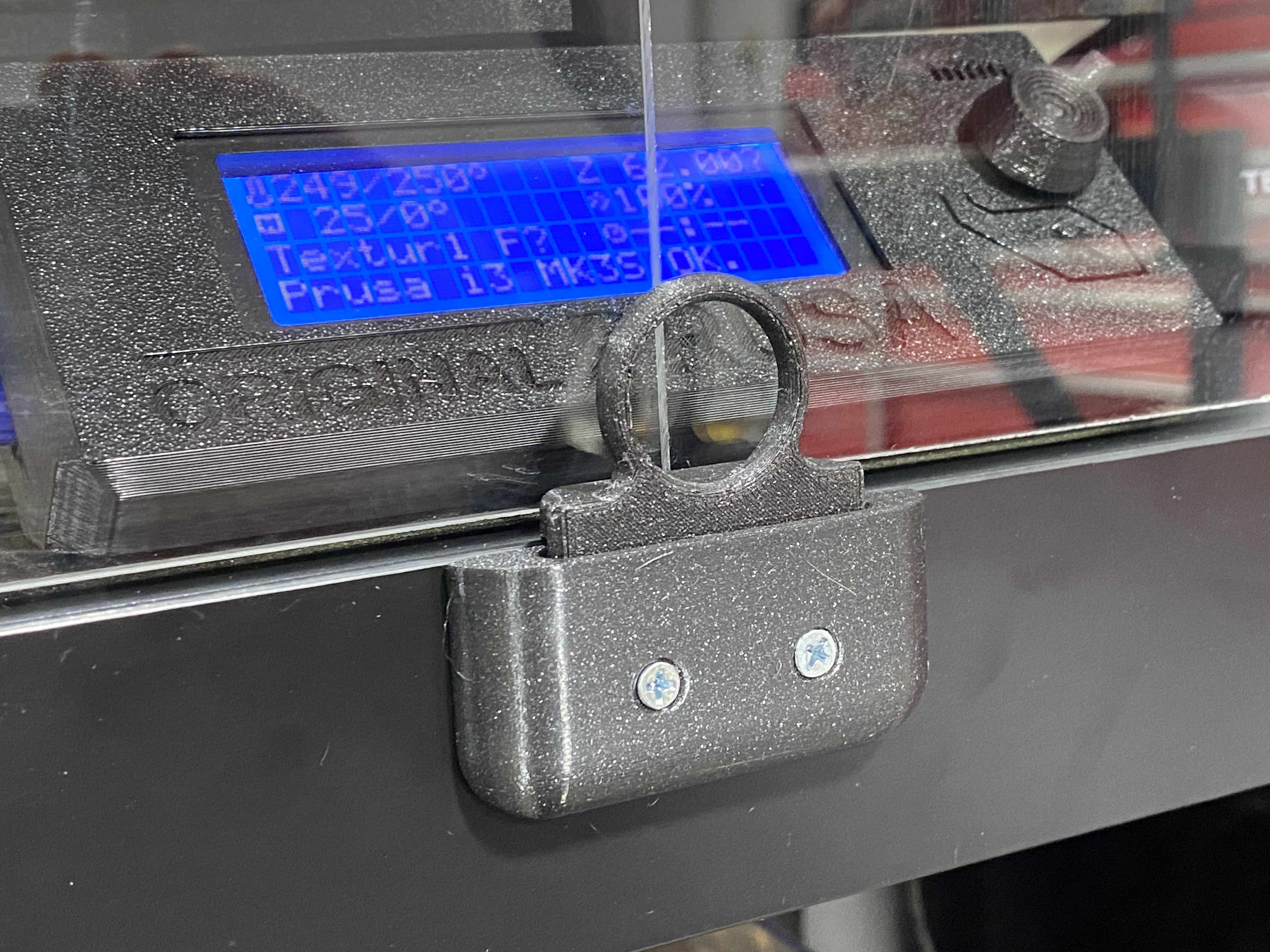 Door Latch For IKEA Lack Enclosure (non magnetic)