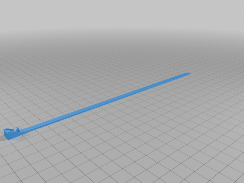 Miniatura 3 do modelo 3D Cable Tie (flex) Remix Latch