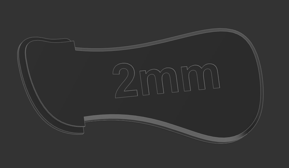 Leather Creaser 2mm