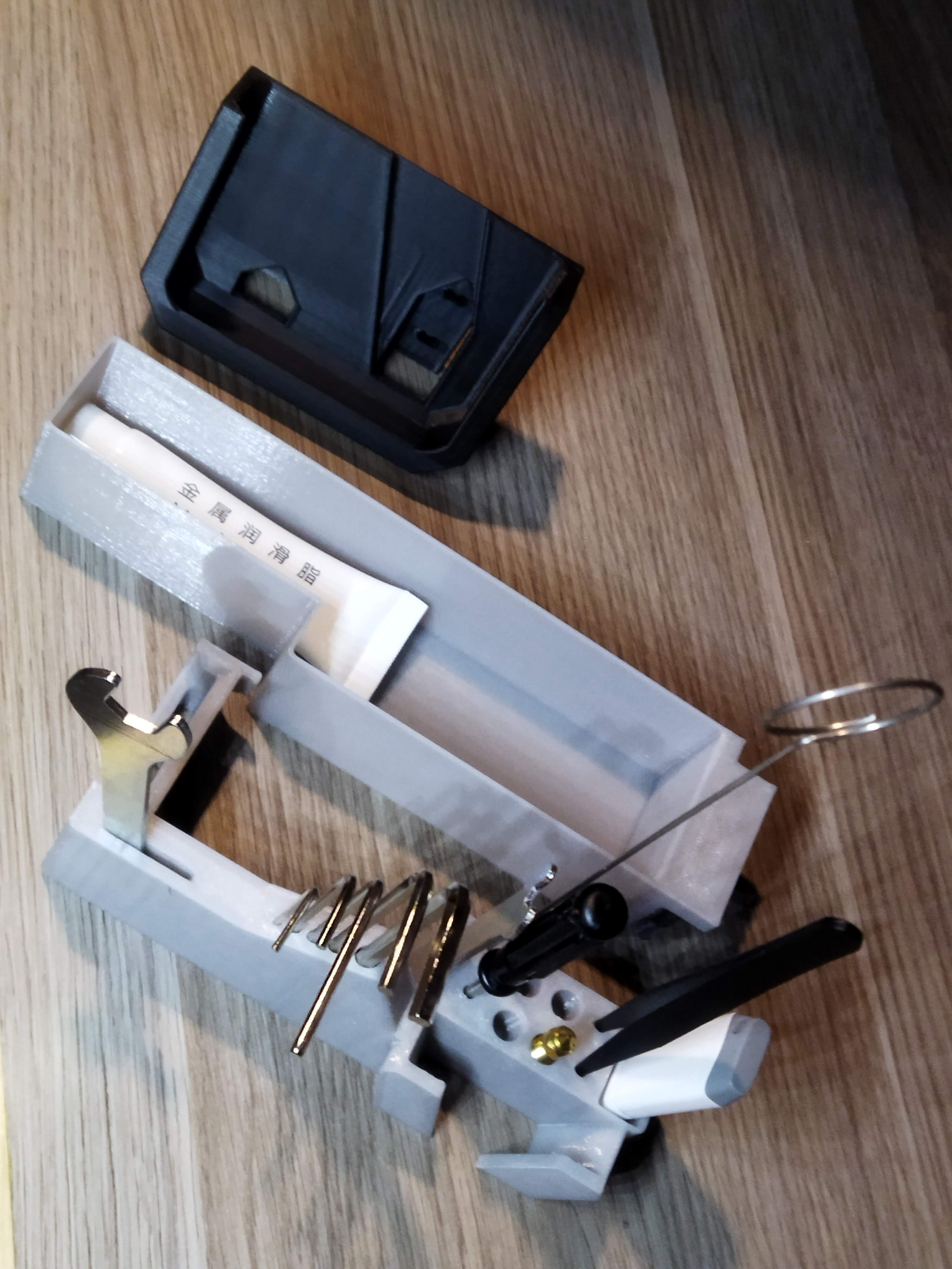 Ender 3 V3 KE SE Right Side Setup Pad Bin Box tools Remix By Altair Ender 3 v3 ke se right side setup pad bin box tools remix by altair
