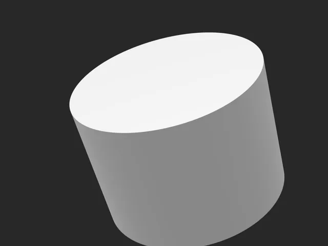 Simple Minimalist Cylinder / Calibration Cylinder