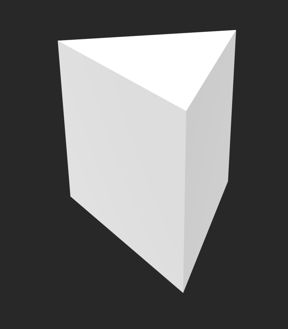 Simple Minimalist Triangle / Calibration Triangle