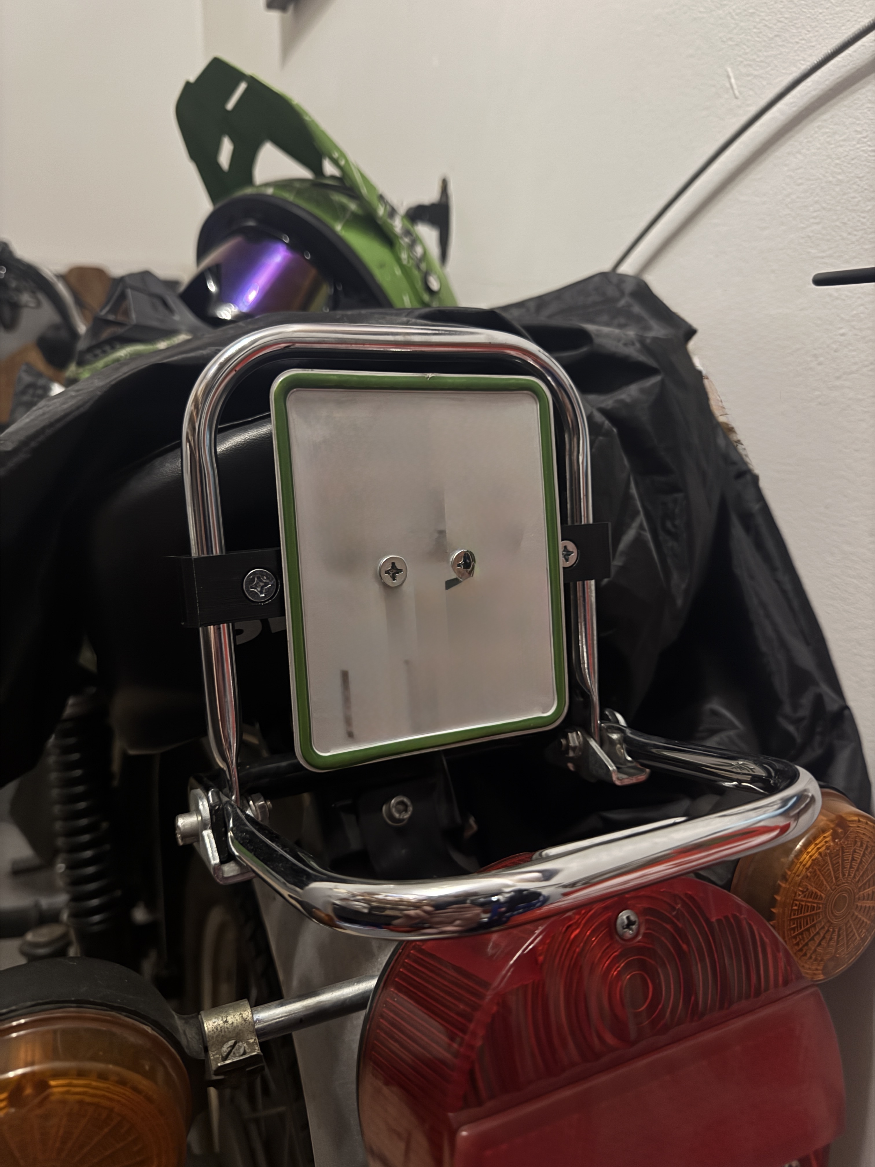 Simson S50/S51 Kennzeichenhalter Gepäckträger