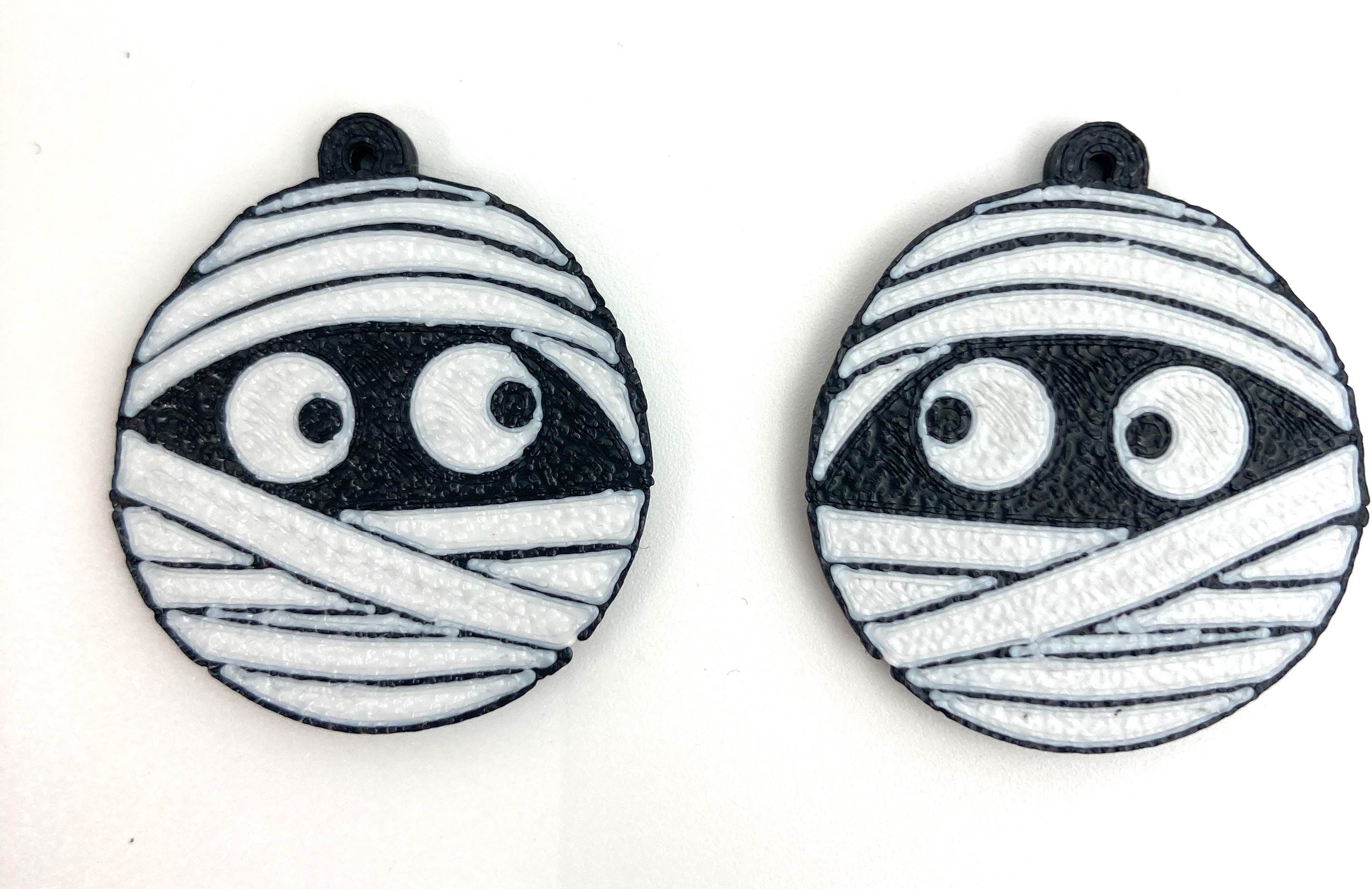 Halloween Scary Mummy Earring / Pendientes Momia Aterradora