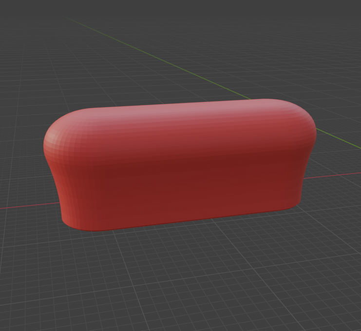 Push-Button without Text from "7 Segment Mechanical Counter Version 3.0" 3D model thumbnail