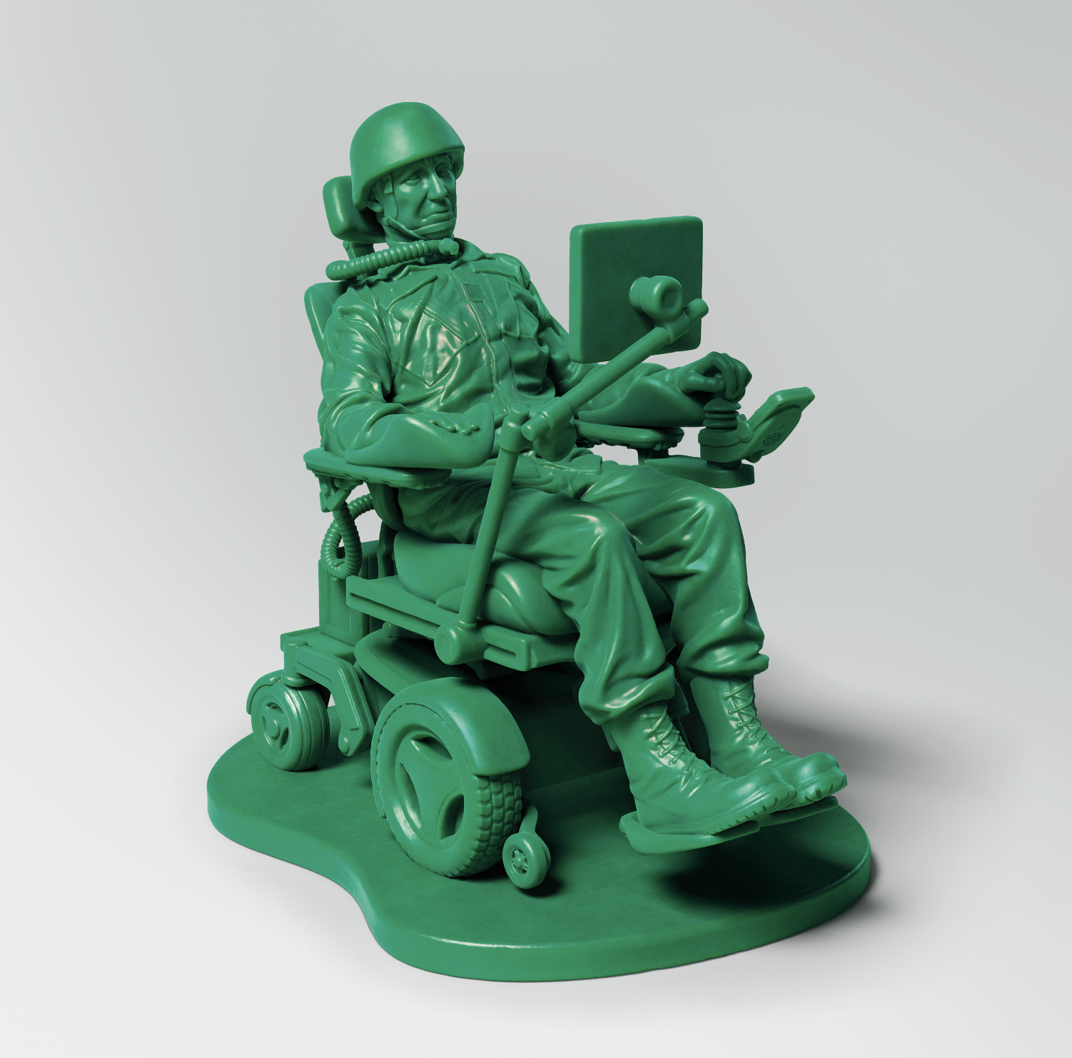 Toy Soldier with ALS