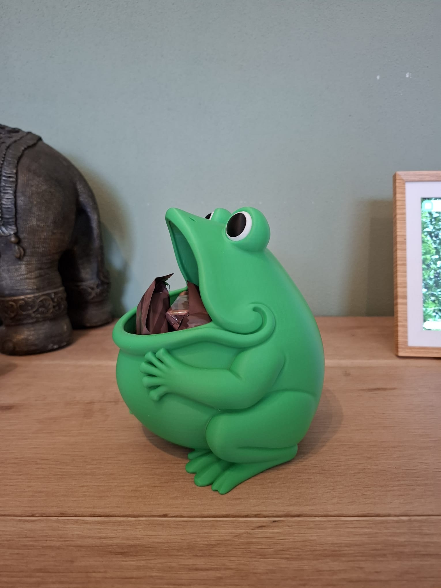 Chompy the Frog - Frog Storage Bowl & Candy Holder — miniatura 5