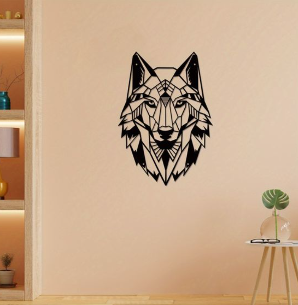 The Wolf Wall Decor by Jura Švébiš | Download free STL model ...