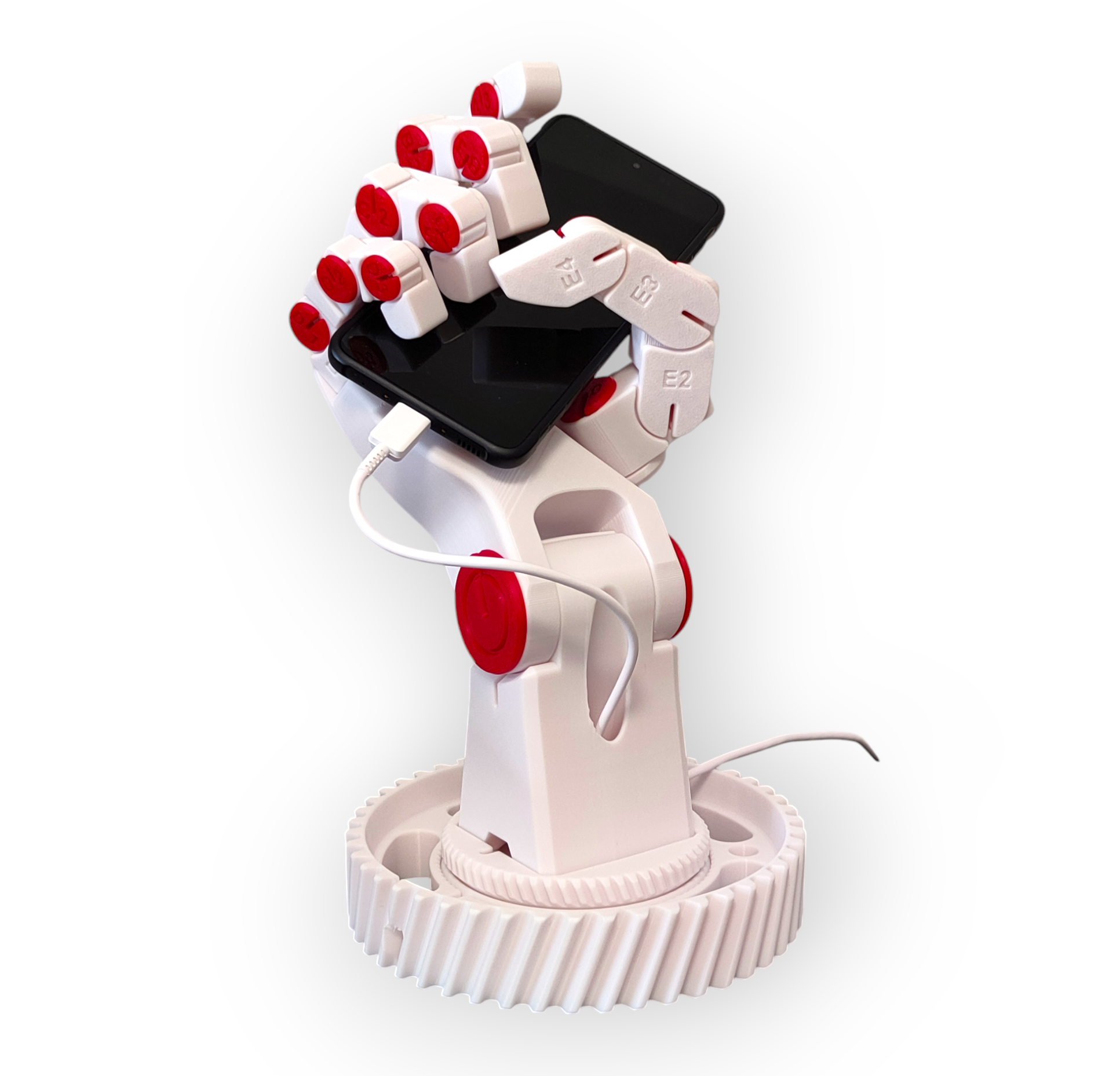 Miniatura 3 do modelo 3D Poseable Robot Hand (Right Hand) (PLA)