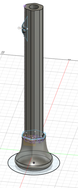 Larp sword handle