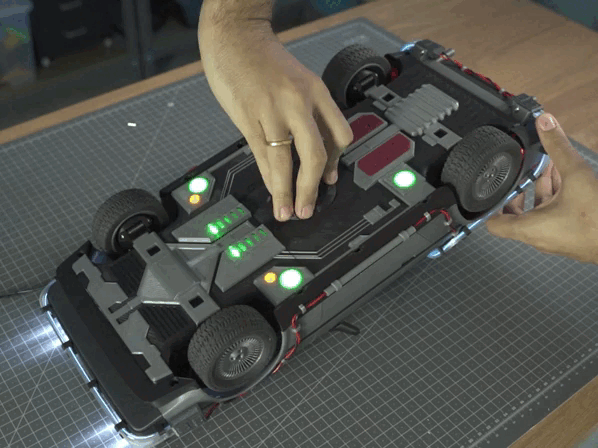 Chasis para DeLorean 1/10 — miniatura 3