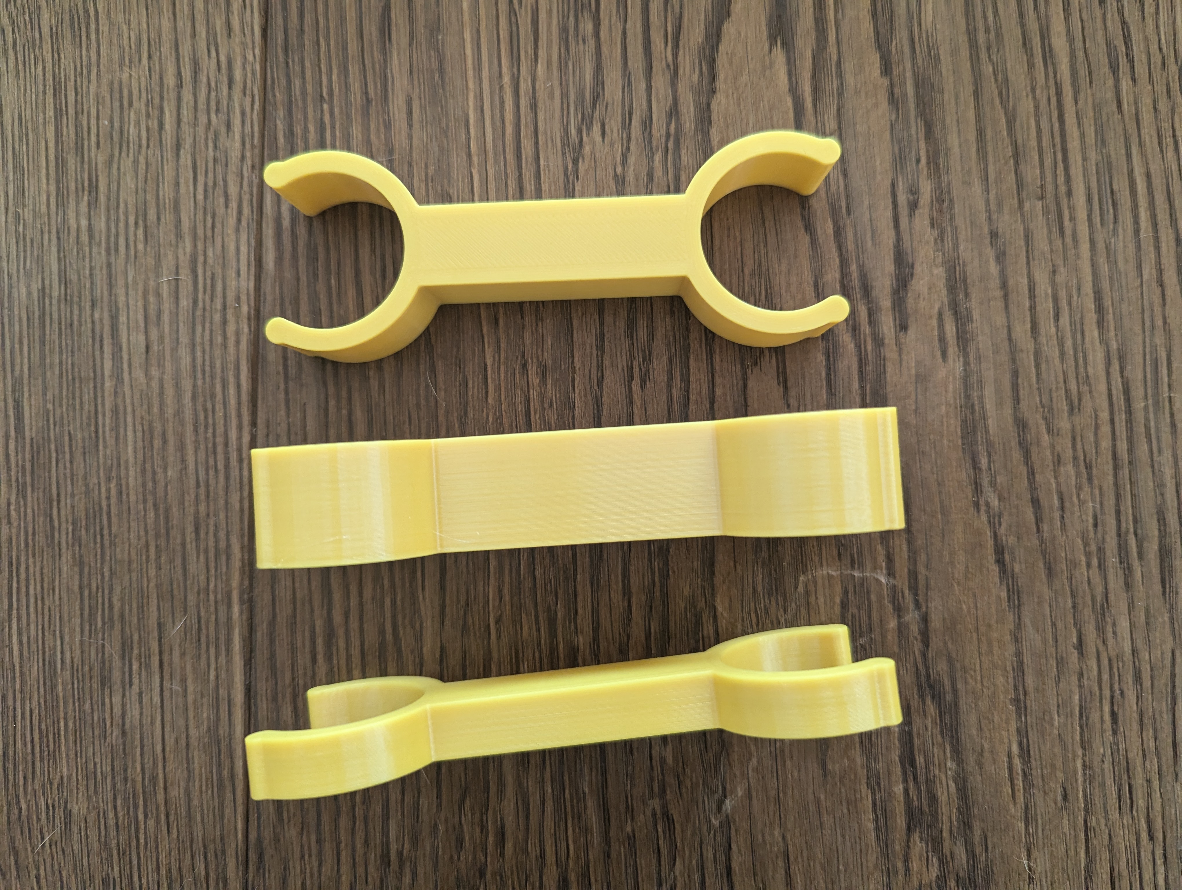 Dual tubular clip (fully parametric)