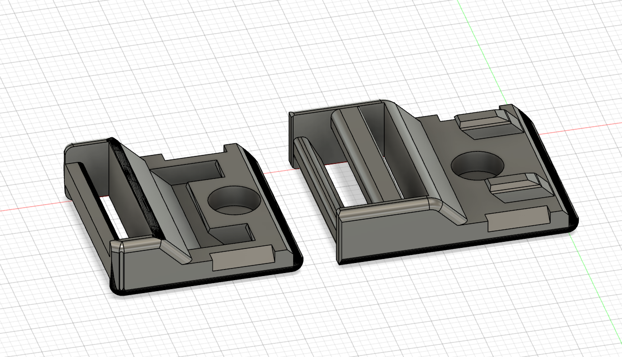 Magnetic buckle for 20 mm straps