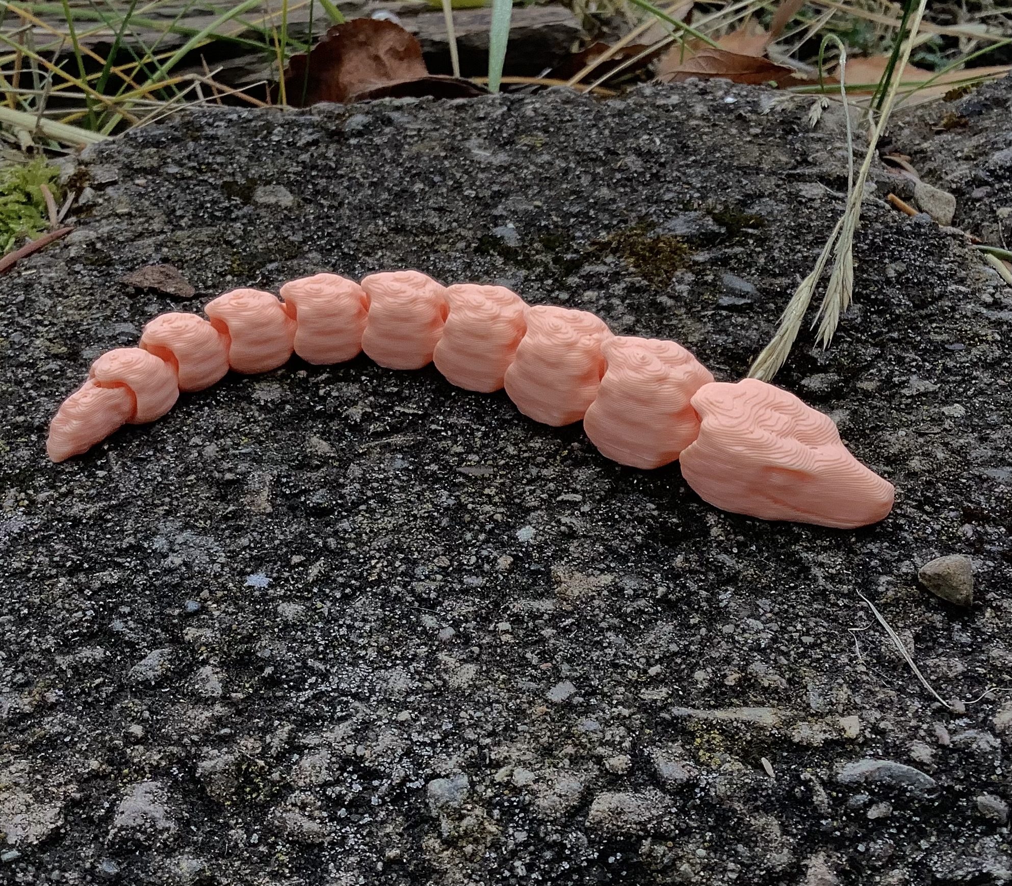 Baby articulated snake