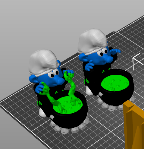 Smurf Wizard