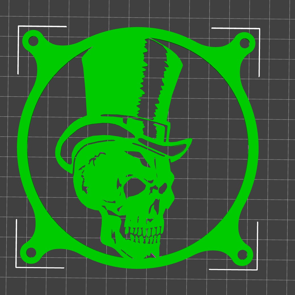 Hatted Skull