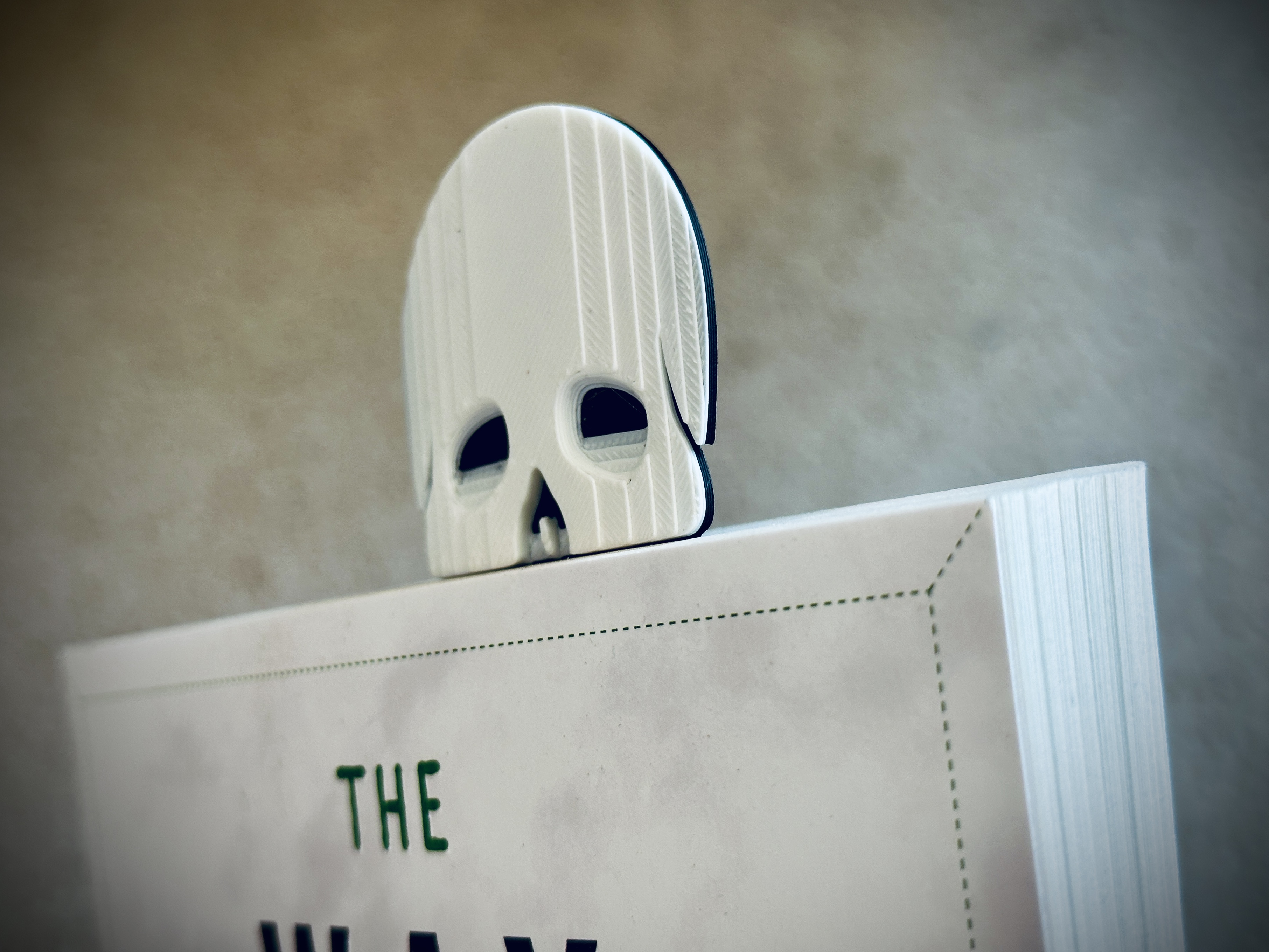 Skull Bookmark