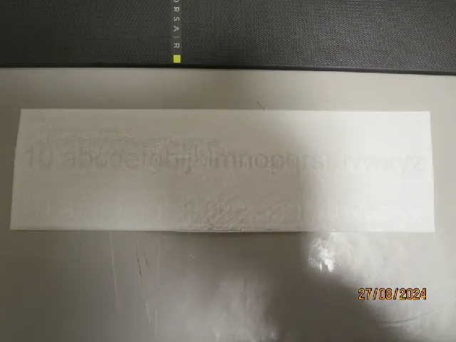 simple text test