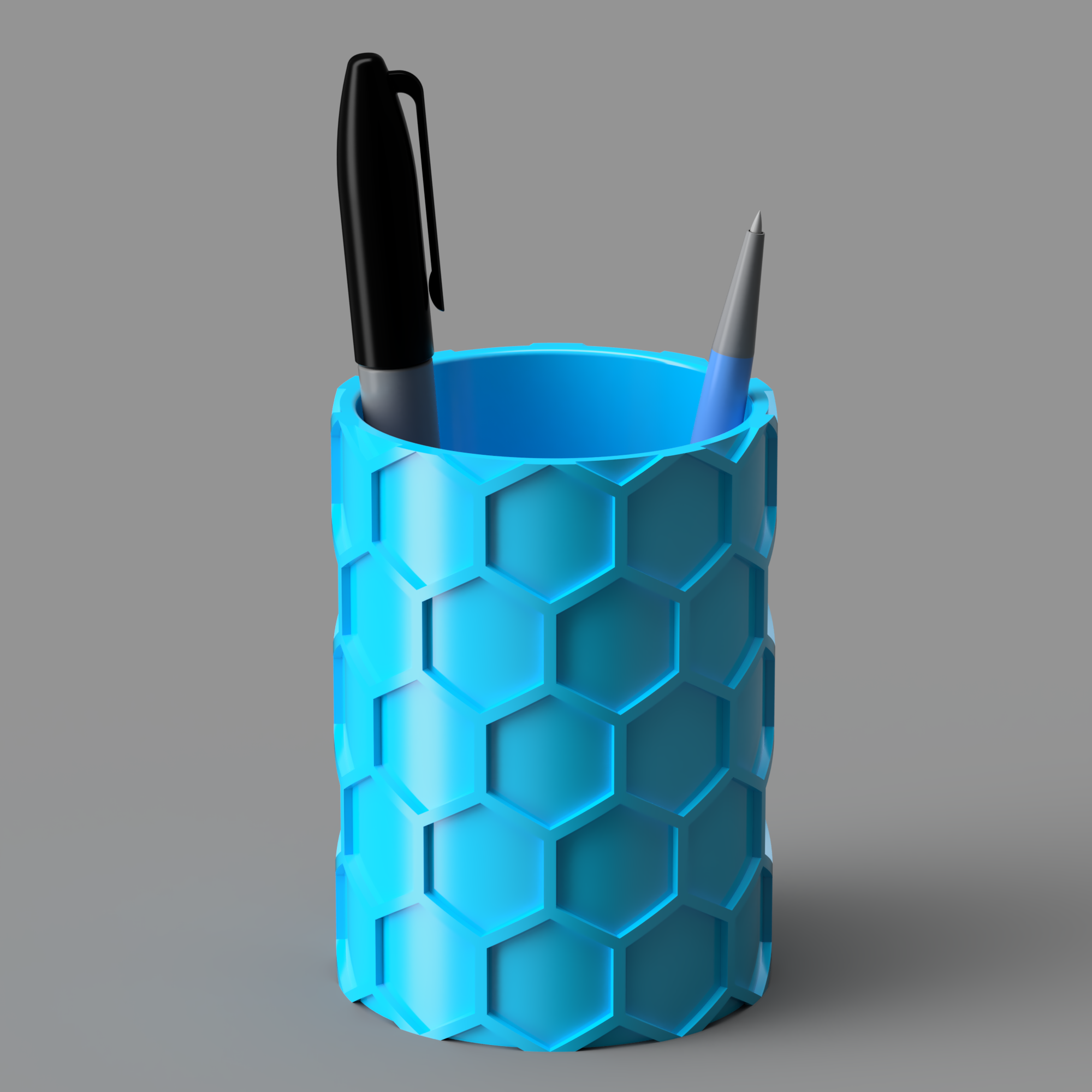 hexagon-pen-cup-by-form-3d-download-free-stl-model-printables