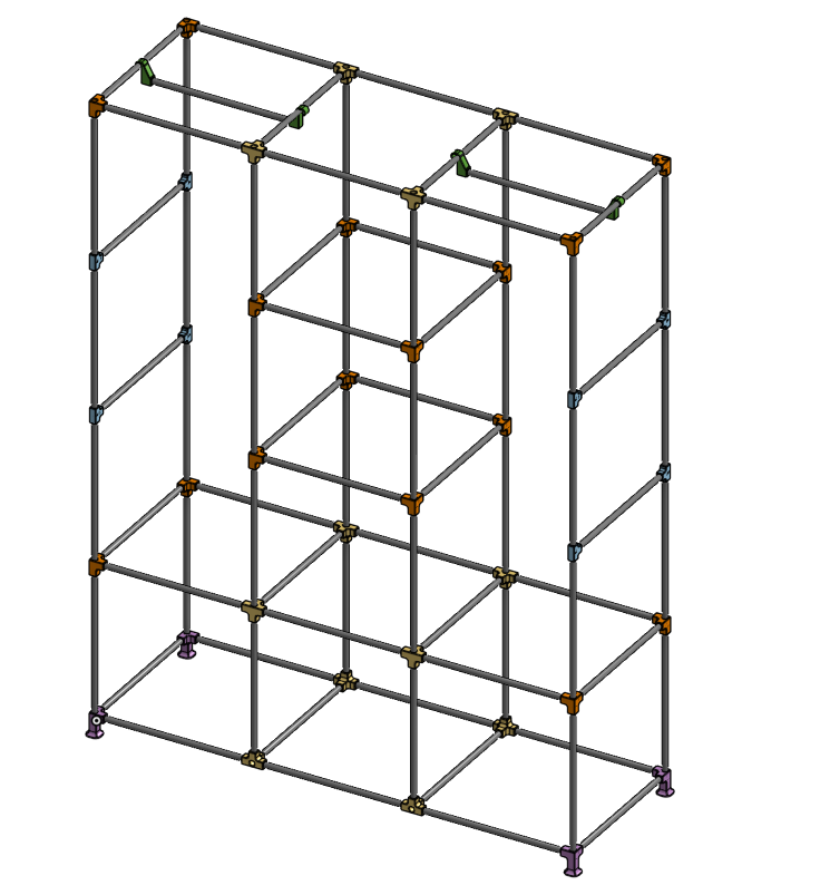 Tube Closet Storage Solution (TCSS)
