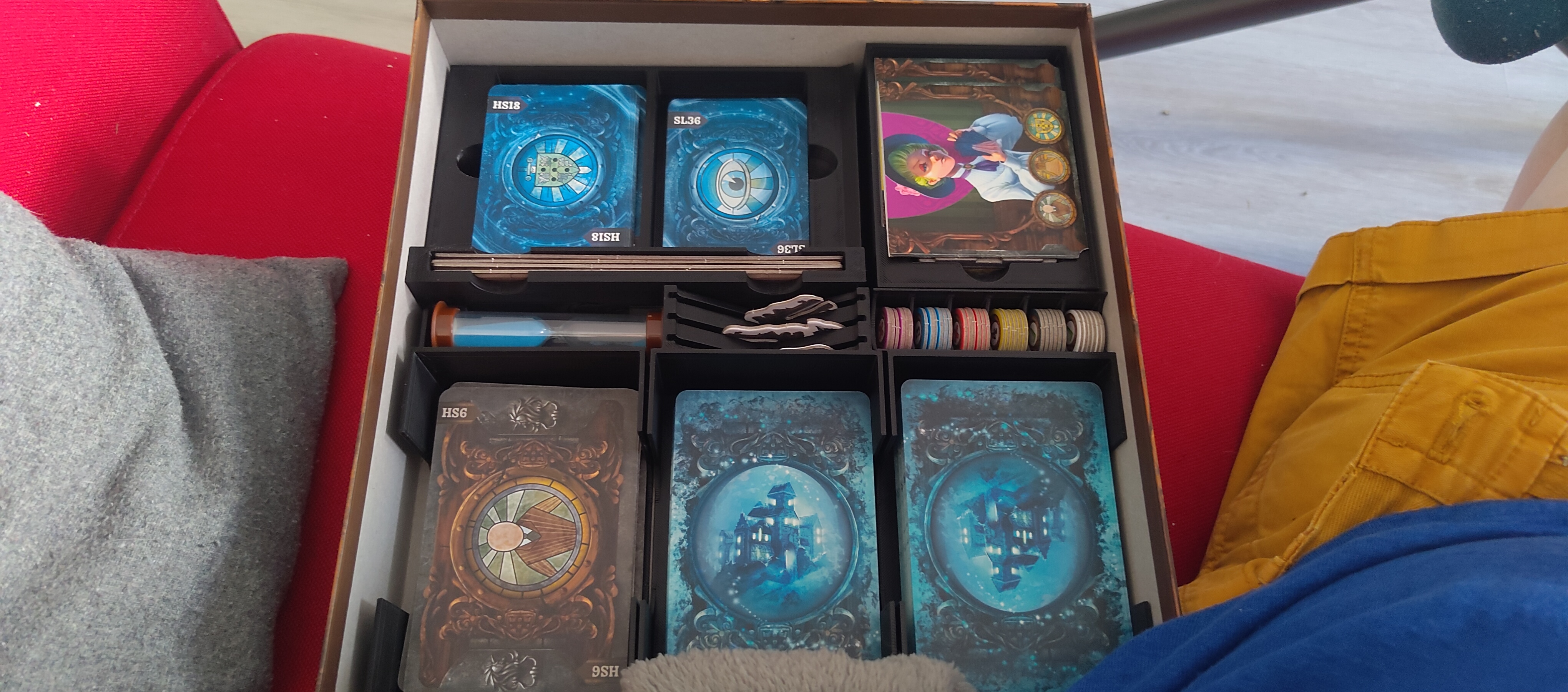 Mysterium + Extension - Remix with extra card holders