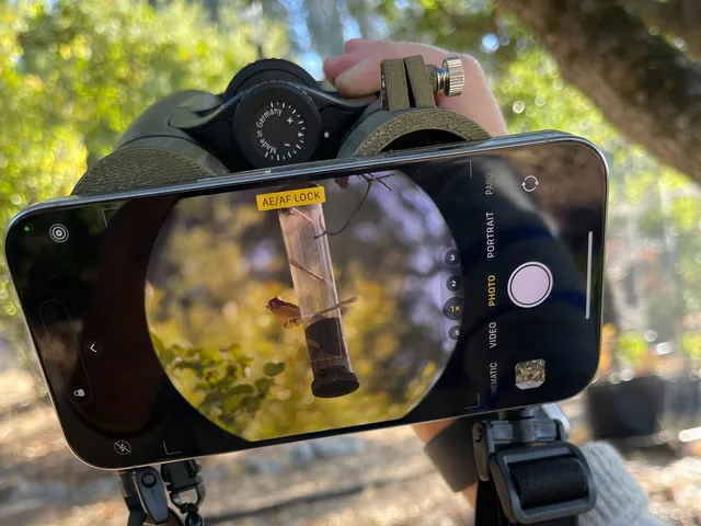 Customizable Magnetic Phone Adapter for Binoculars (Digiscoping)