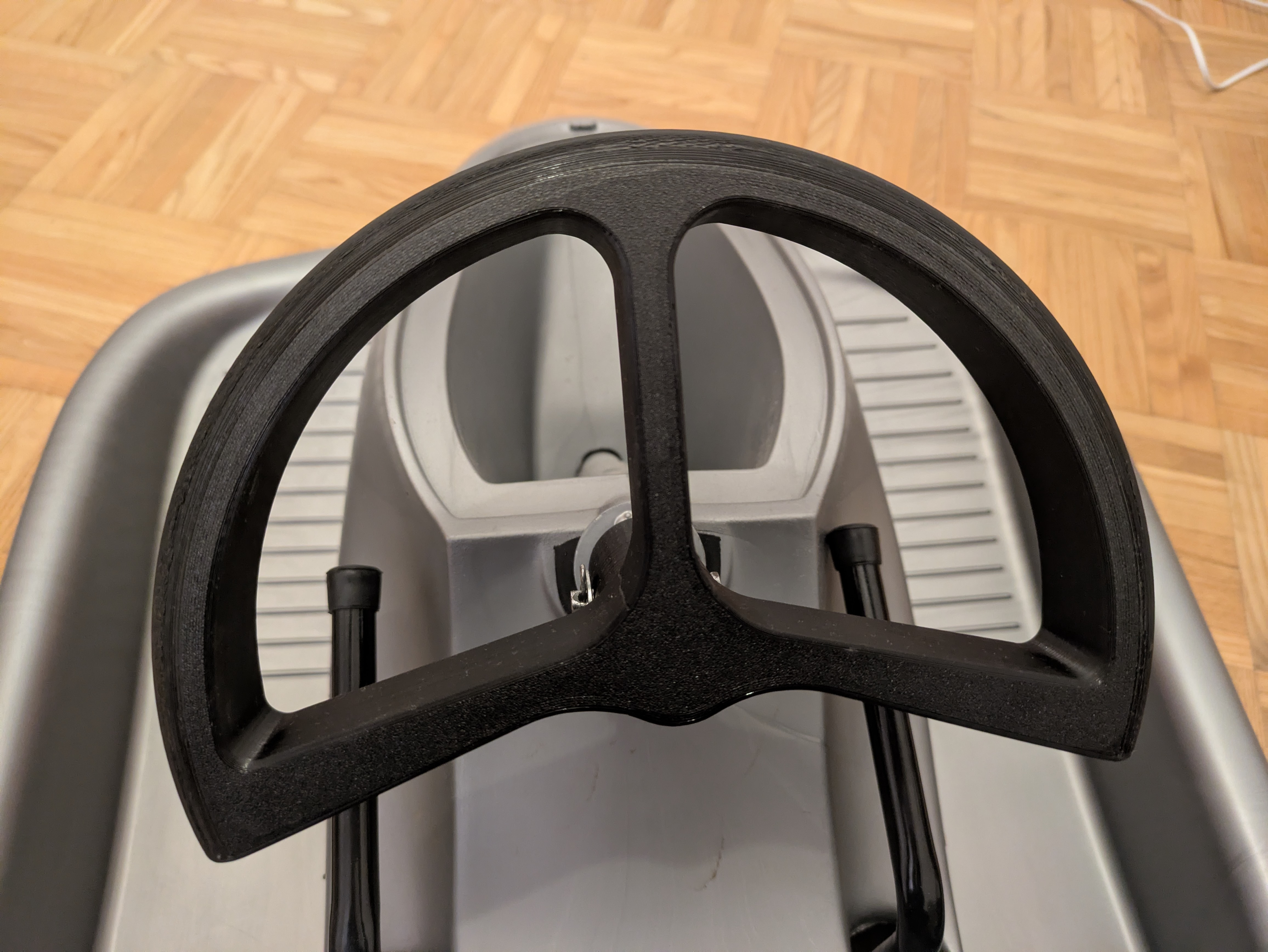 Steering slide - steering wheel