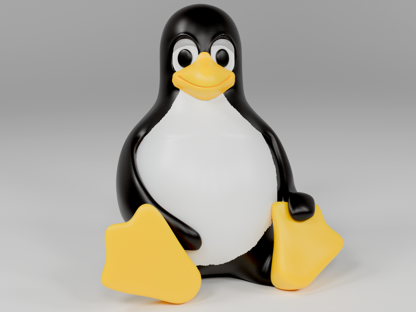 Linux Tux by The 64th Gamer | Download free STL model | Printables.com