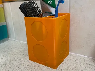 Tooth Brush Container by DLYNC Industries | Download free STL model ...