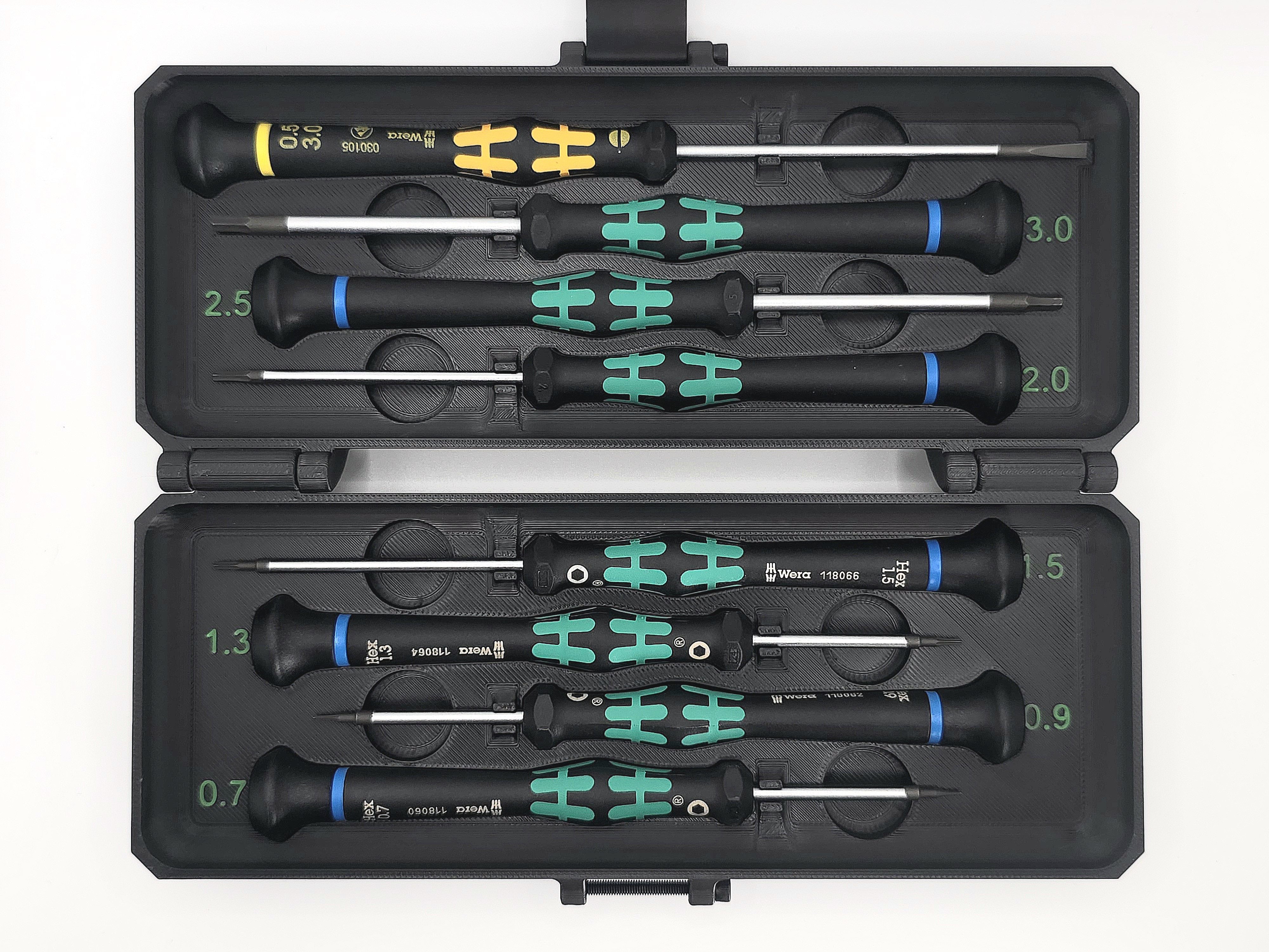 Wera Hex Case - Micro Screwdriver Storage