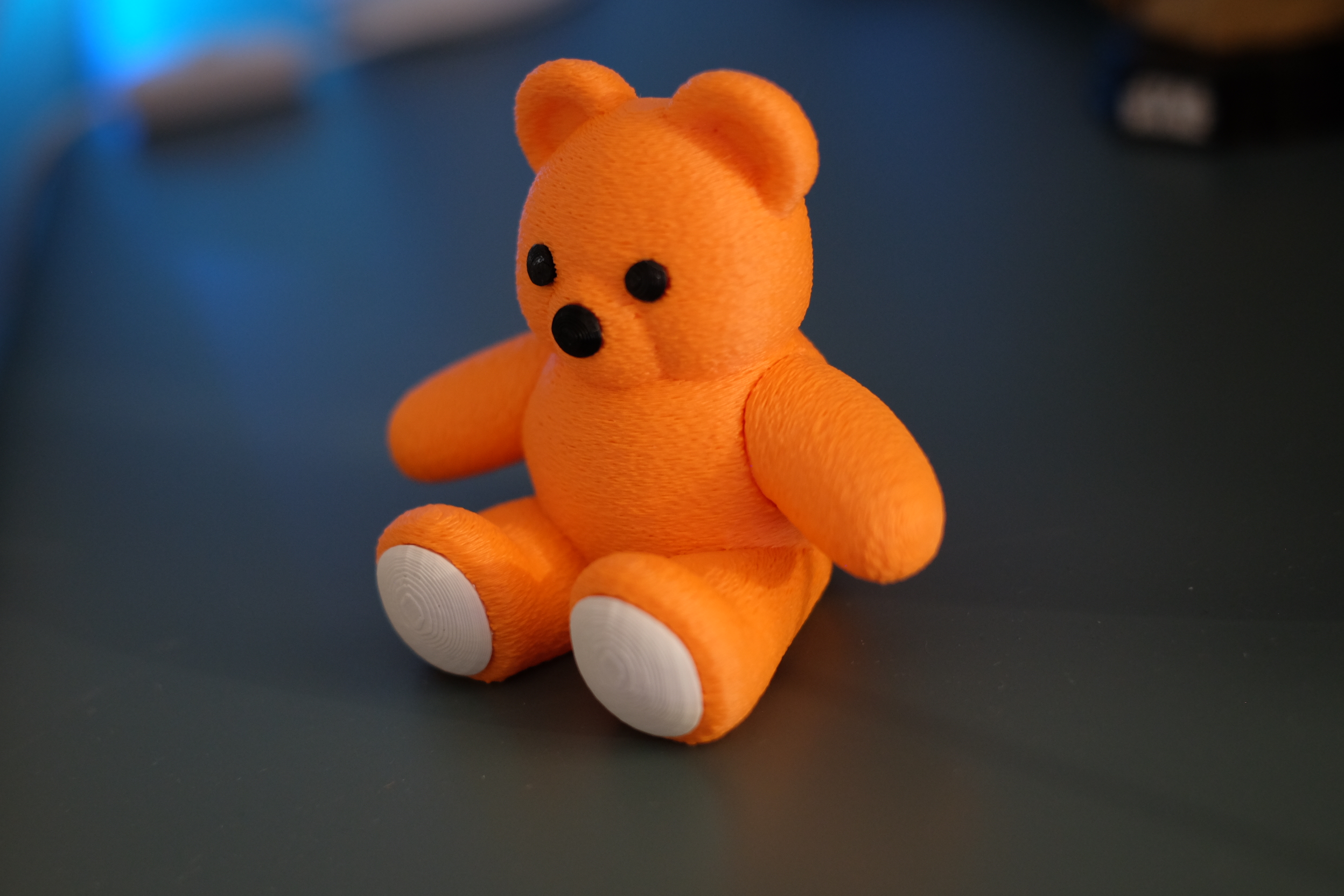 Miniatura 4 do modelo 3D Fluffy Teddy Bear