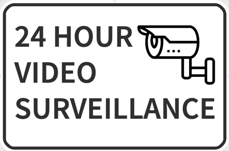 Security Camera Sign
