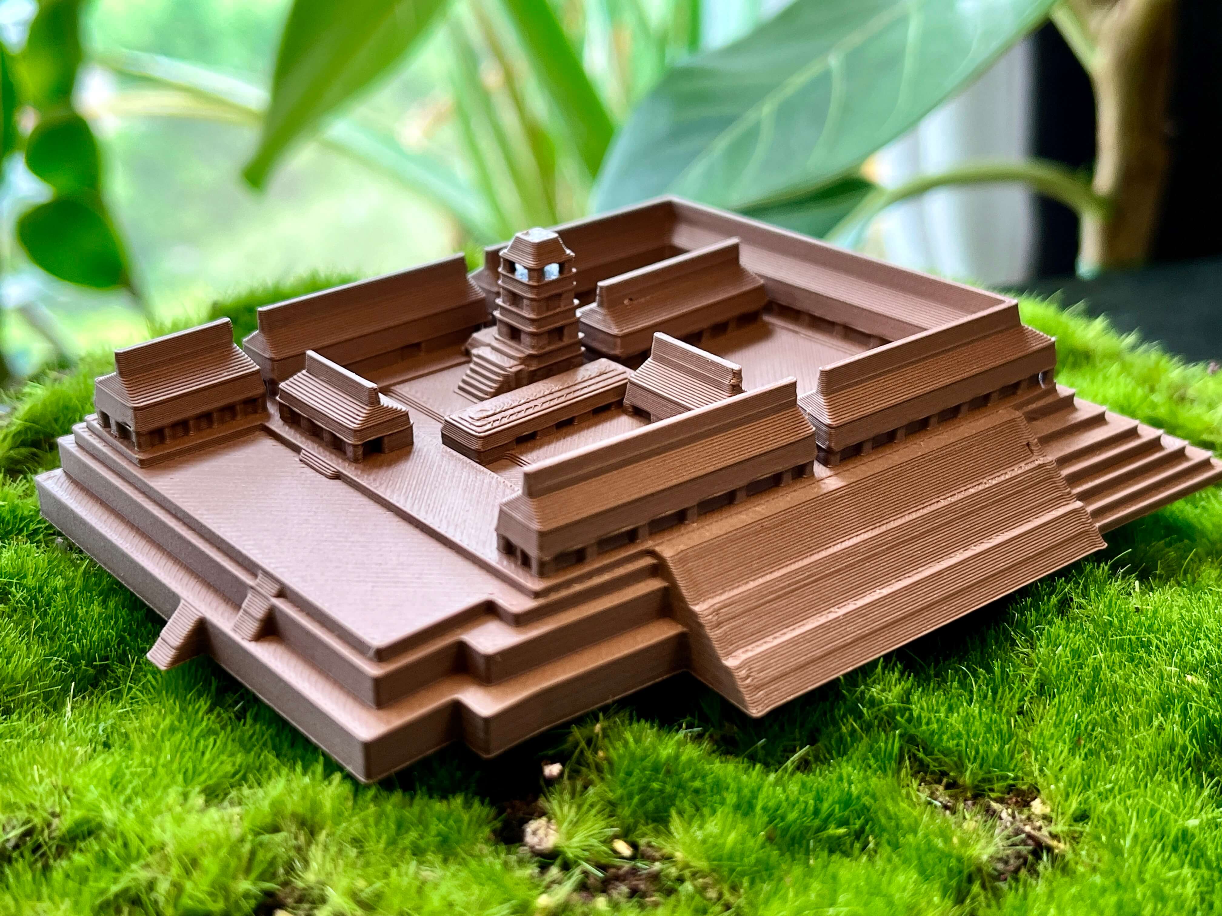Palace of palenque chiapas mexico by miniworld3d download free stl