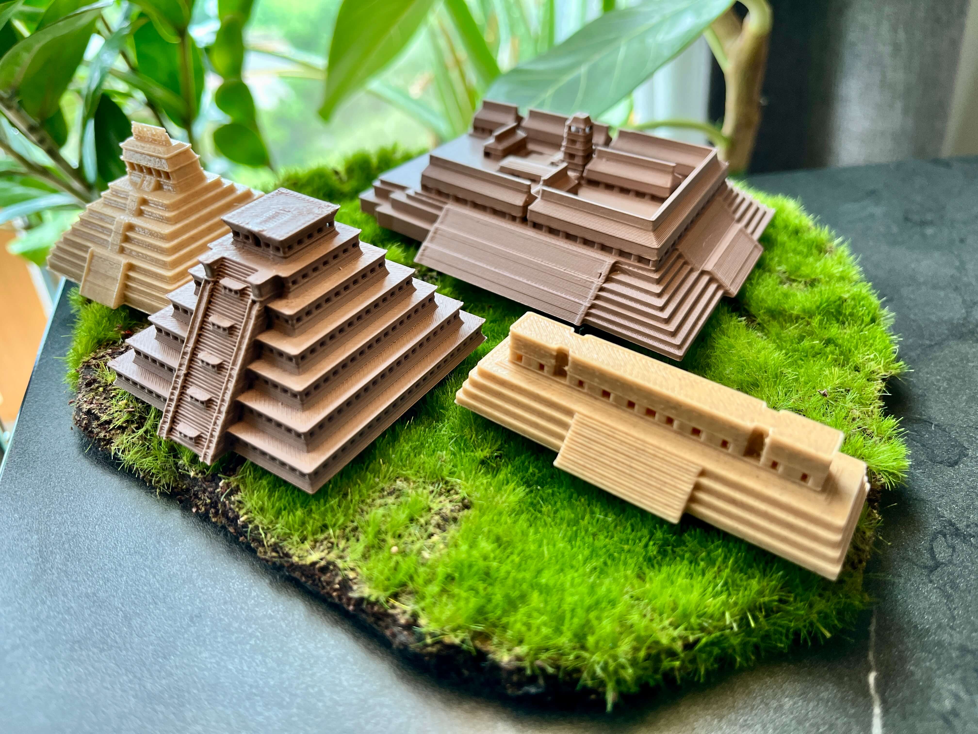 Palace of palenque chiapas mexico by miniworld3d download free stl
