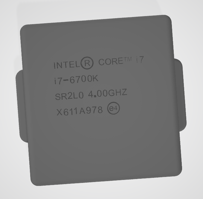 i7 6700k Intel CPU Processor