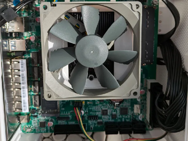 N5105 NAS Board CPU Cooler Adapter - 92mm fan