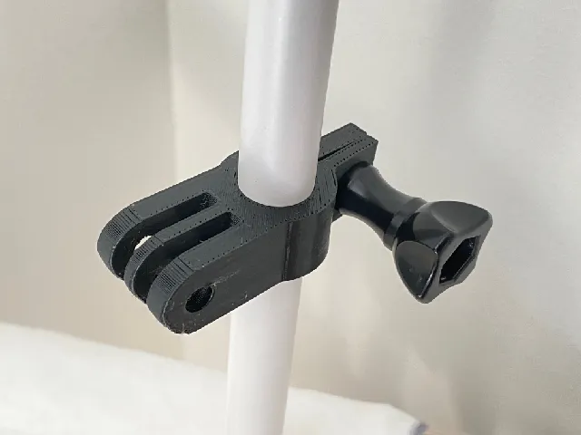 GoPro pole clamp