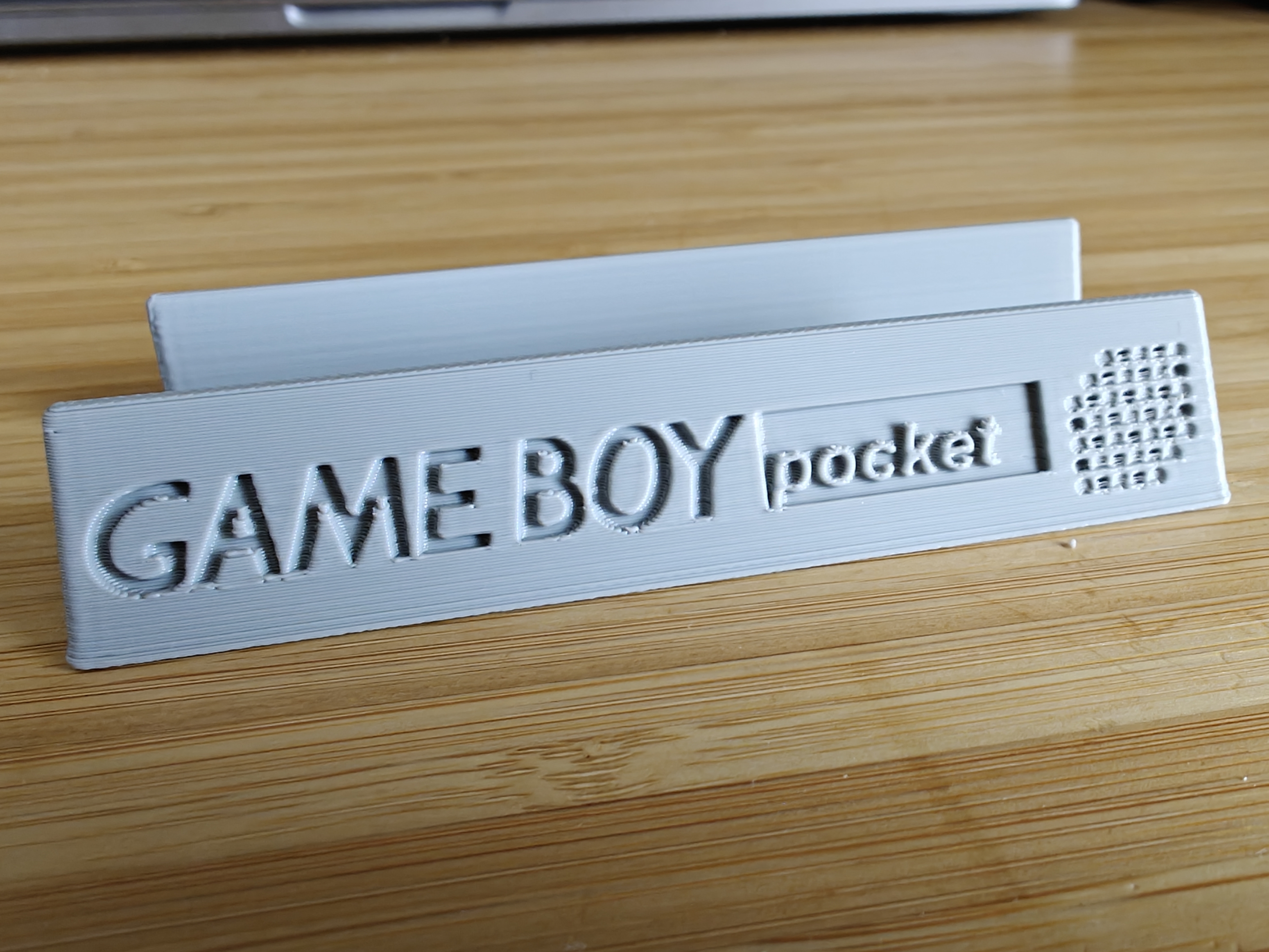 Nintendo gameboy pocket display by qjao download free stl model