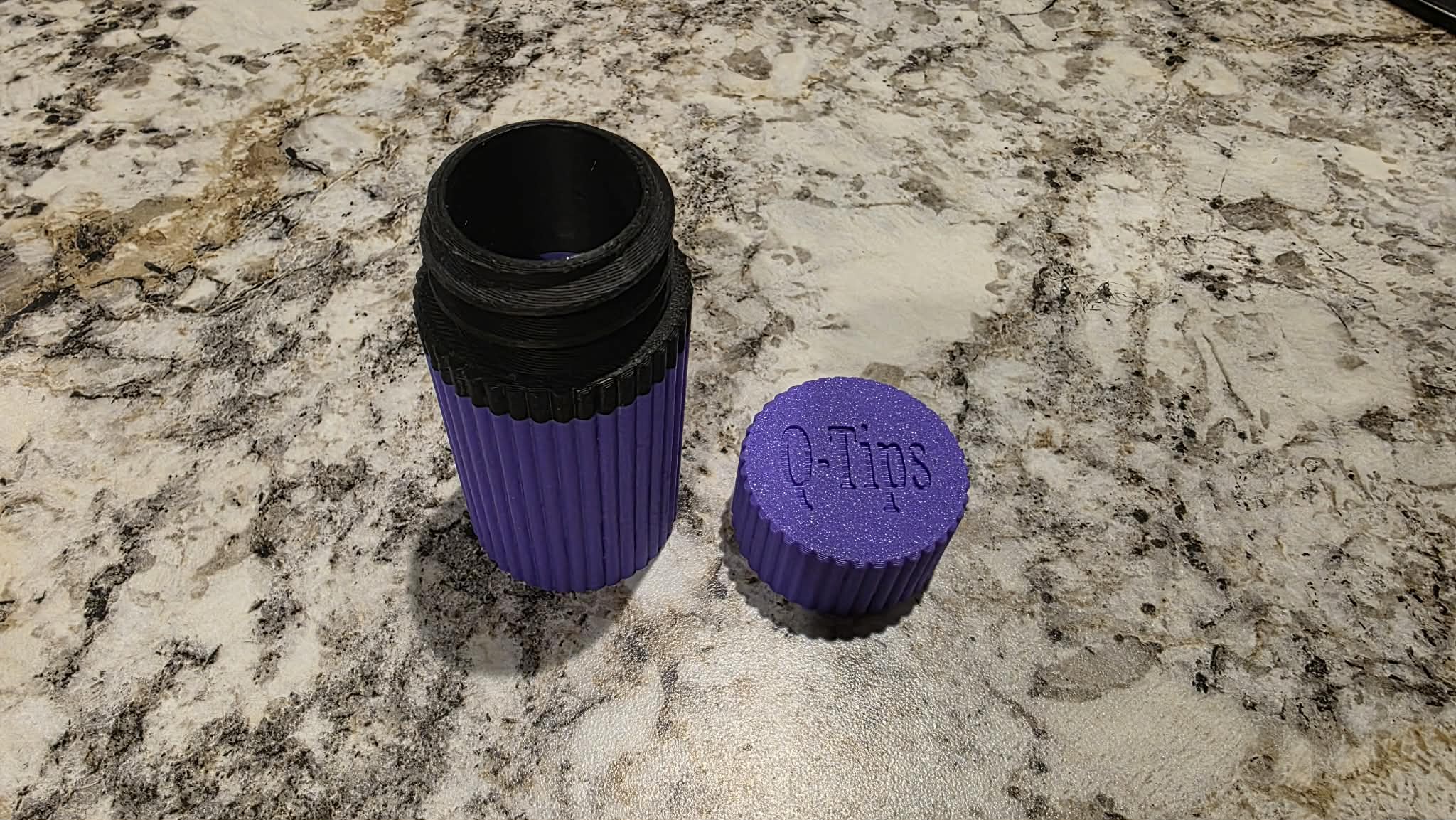 Q Tip travel case