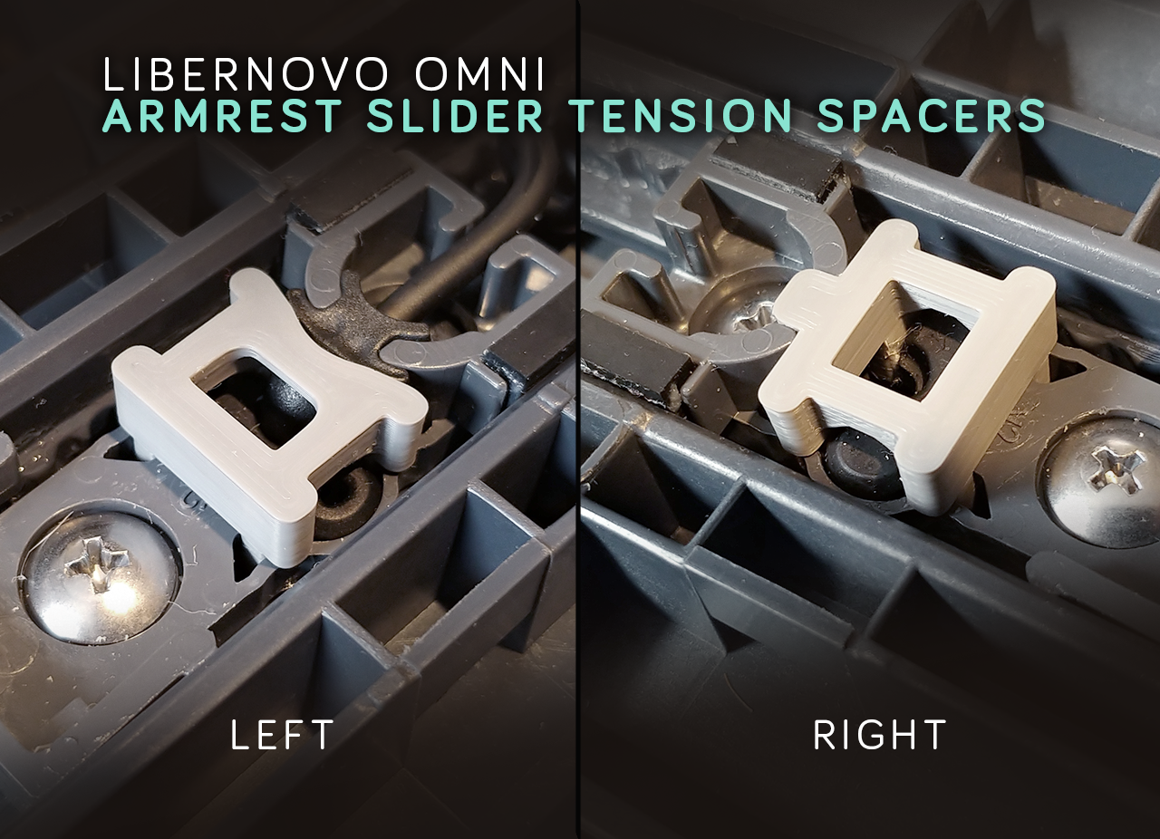 Libernovo Omni Armrest Slider Tension Mod 3D model