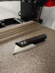 Adjustable Utility knife heatset insert remix