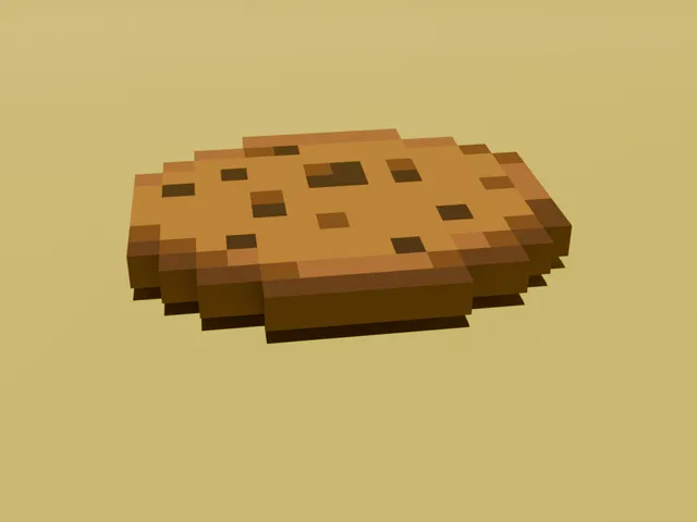Chip Cookie Minecraft Fan Art