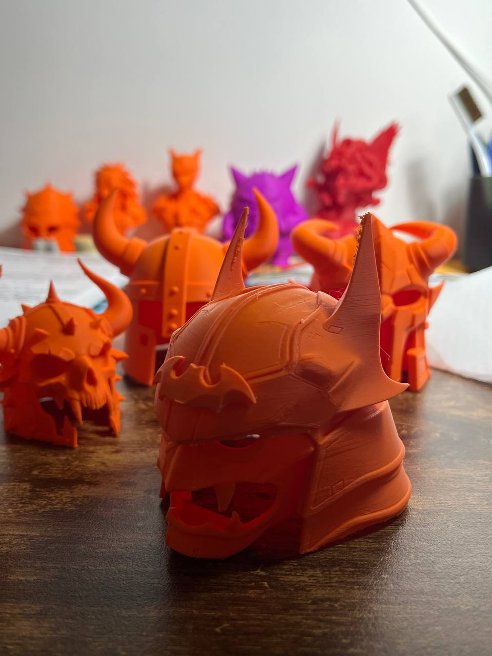 Samurai helmet superhero — miniatura 2