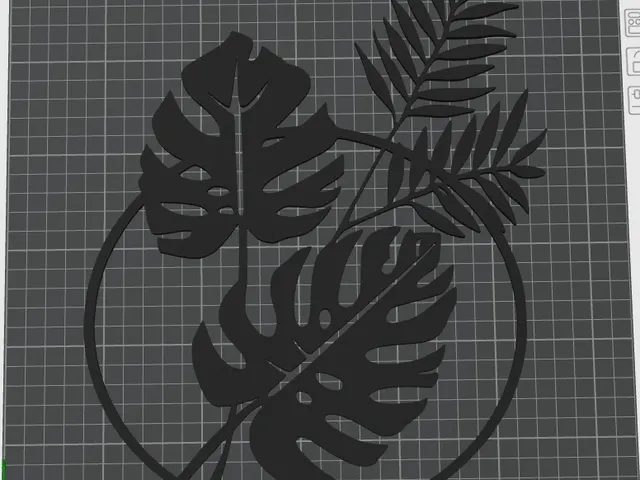 Wall art -Leaf
