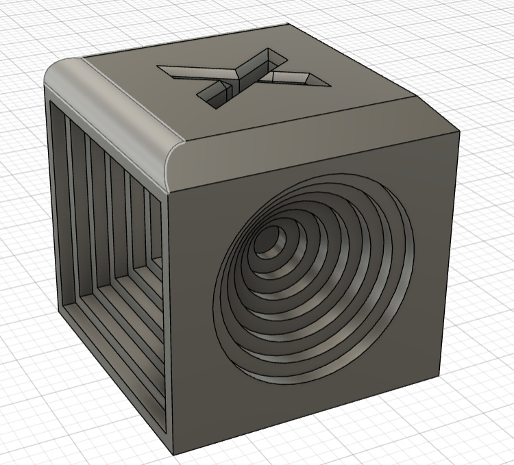test cube